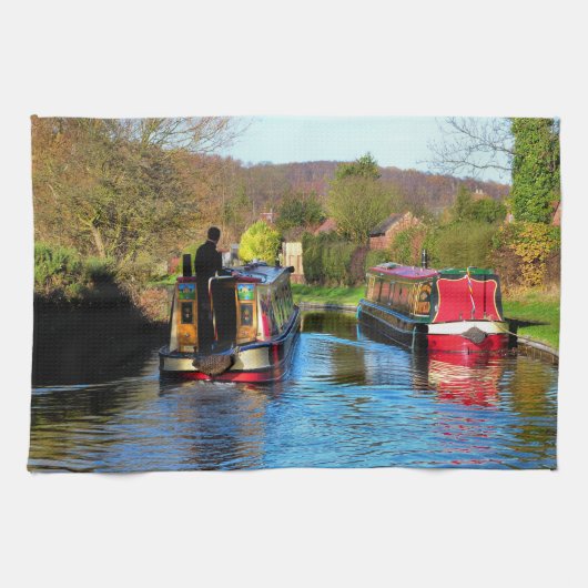 NARROWBOATS THEEDOEK (Horizontaal)