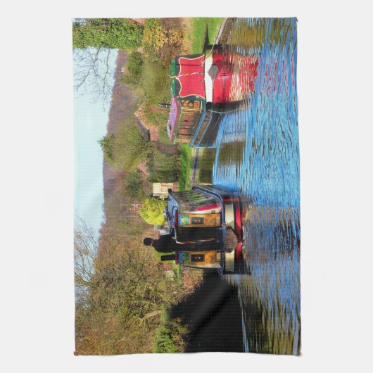 NARROWBOATS THEEDOEK (Verticaal)
