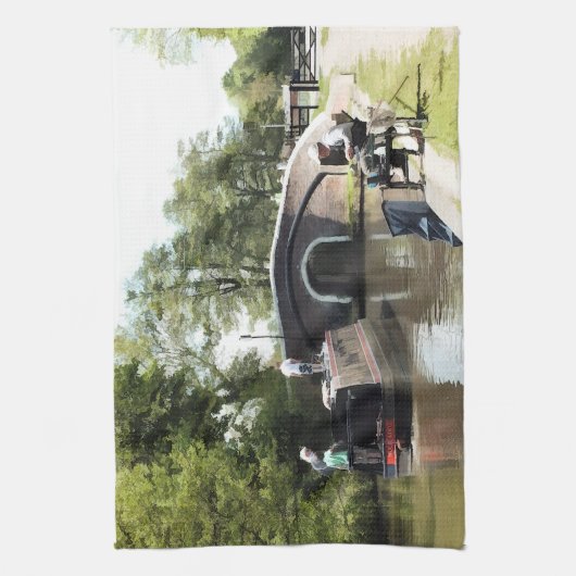 NARROWBOATS THEEDOEK (Verticaal)