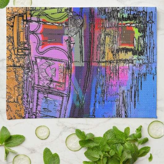 NARROWBOATS THEEDOEK (Gevouwen)