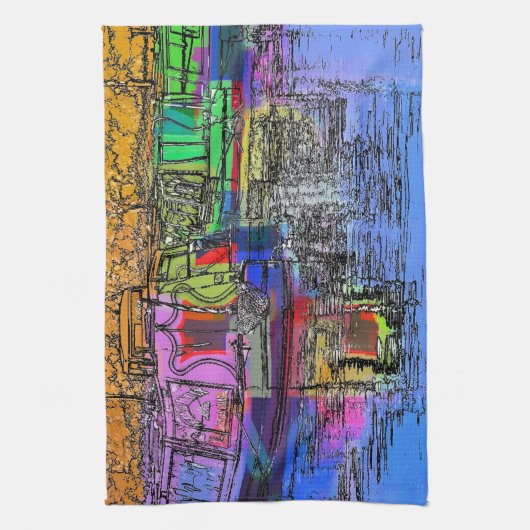 NARROWBOATS THEEDOEK (Verticaal)