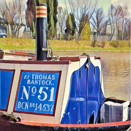 NARROWBOATS TISSUEPAPIER