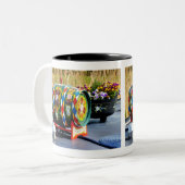 NARROWBOATS TWEEKLEURIGE KOFFIEMOK (Voorkant links)