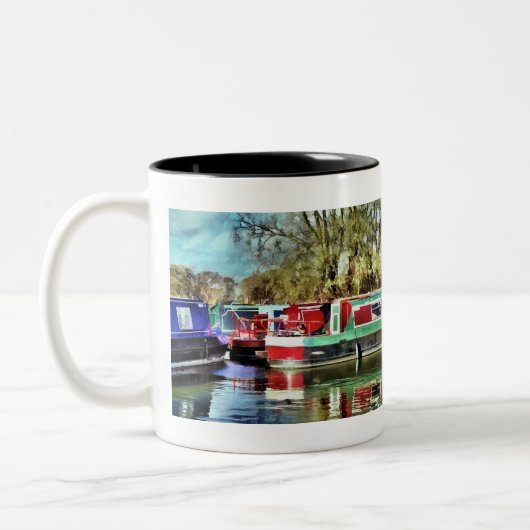 NARROWBOATS TWEEKLEURIGE KOFFIEMOK (Links)