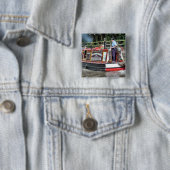 NARROWBOATS VIERKANTE BUTTON 5,1 CM (In situ)