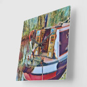 NARROWBOATS VIERKANTE KLOK (Hoek)