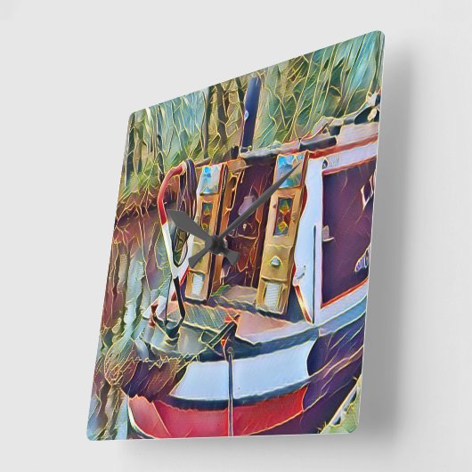 NARROWBOATS VIERKANTE KLOK (Hoek)