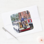 NARROWBOATS VIERKANTE STICKER (Envelop)