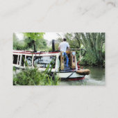 NARROWBOATS VISITEKAARTJE (Voorkant)