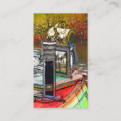 NARROWBOATS VISITEKAARTJE (Voorkant)