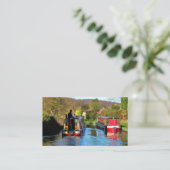 NARROWBOATS VISITEKAARTJE (Staand voorkant)