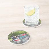 NARROWBOATS ZANDSTEEN ONDERZETTER (Zijkant)