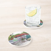 NARROWBOATS ZANDSTEEN ONDERZETTER (Zijkant)