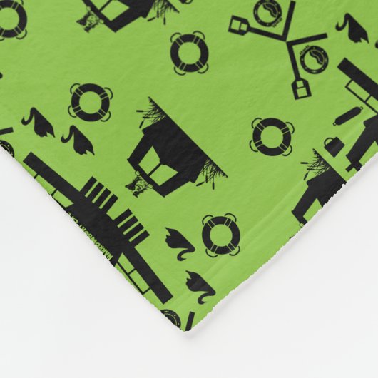 Narrowboot - Accessoires - Kanaalboot Gifts Doorm Fleece Deken (Hoek)