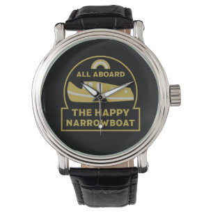 Narrowboot - Accessoires - Kanaalboot Gifts Doorm Horloge