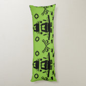 Narrowboot - Accessoires - Kanaalboot Gifts Doorm Lichaamskussen (Achterkant (Verticaal))