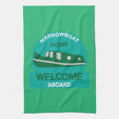 Narrowboot - Accessoires - kanaalboten Theedoek (Verticaal)