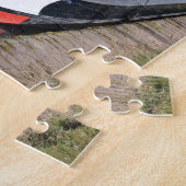 Narrowboot onbedwingbaar legpuzzel (Zijkant)