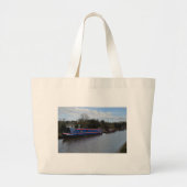 Narrowboten Grote Tote Bag (Voorkant)