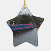 Narrowboten Keramisch Ornament (Links)