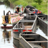 NARROWBOTEN OP HET KANAAL LEGPUZZEL
