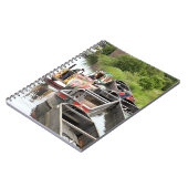 NARROWBOTEN OP HET KANAAL NOTITIEBOEK (Linkerzijde)