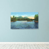 Narrows Entrance, Tongue en Five Mile Canvas Afdruk (Insitu (Houten vloer))