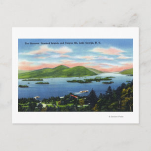 Narrows, Hundred Islands, Tongue Mountain Uitzicht Briefkaart