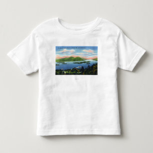 Narrows, Hundred Islands, Tongue Mountain Uitzicht Kinder Shirts