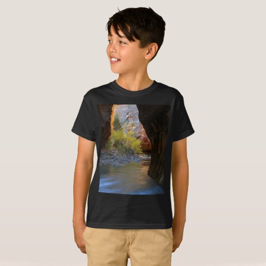 Narrows in Zion National Park T-shirt (Voorkant volledig)