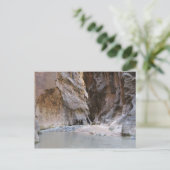 Narrows Zion National Park Briefkaart (Staand voorkant)