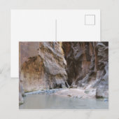 Narrows Zion National Park Briefkaart (Voorkant / Achterkant)