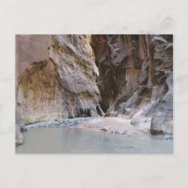 Narrows Zion National Park Briefkaart