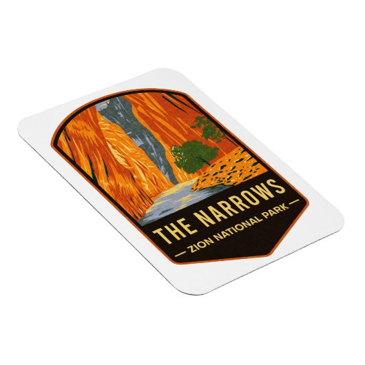 Narrows Zion National Park Magneet (Rechterzijde)