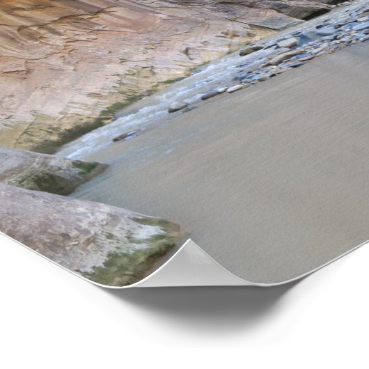 Narrows Zion National Park Poster (Hoek)