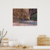 Narrows Zion National Park Poster (Keuken)