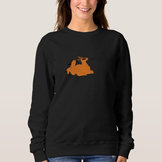 NaruSasu I SasuNaru kitsune fox and sun symbol han Trui (Voorkant)