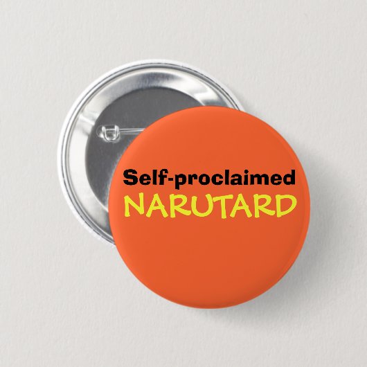 NARUTARD RONDE BUTTON 5,7 CM (Voorkant /achterkant)