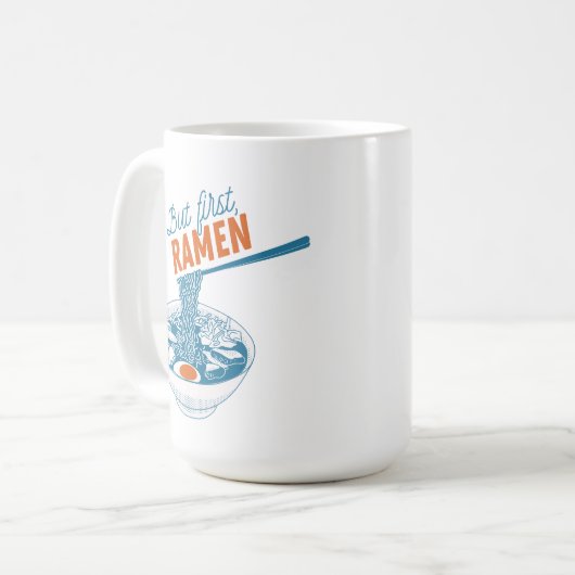 Naruto But First Ramen Koffiemok (Voorkant links)