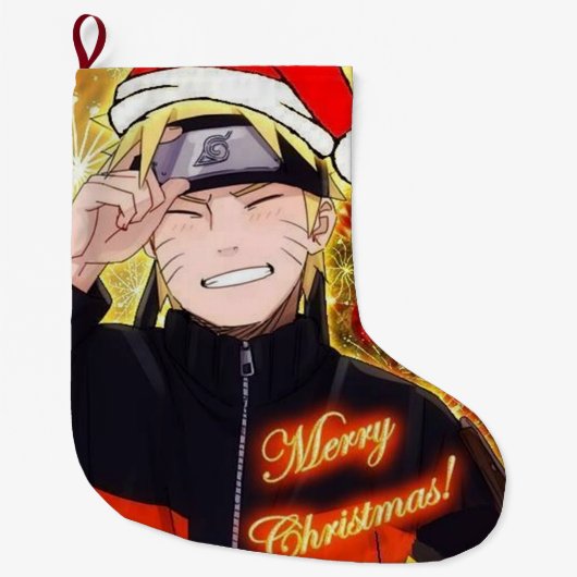 Naruto Christmas Stocking Grote Kerstsok (Voorkant)
