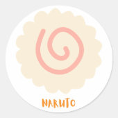 Naruto Classic Round Sticker (Voorkant)