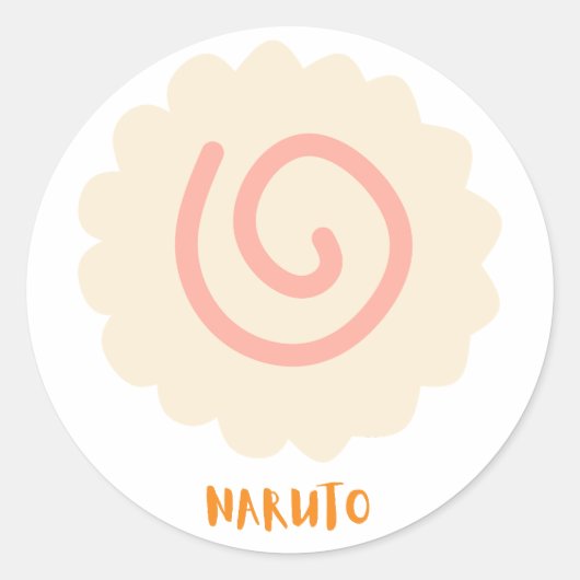 Naruto Classic Round Sticker (Voorkant)