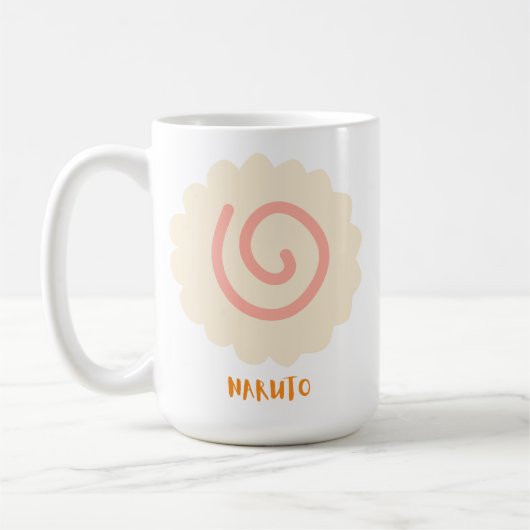 Naruto Classic Round Sticker Koffiemok (Links)