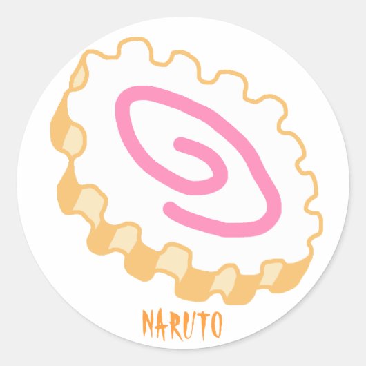 NARUTO RONDE STICKER (Voorkant)