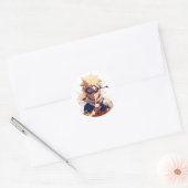 "Naruto Uzumaki Official Anime Sticker - Hokage, R (Envelop)