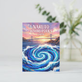 Naruto Whirlpools Japan Briefkaart (Staand voorkant)