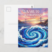 Naruto Whirlpools Japan Briefkaart (Voorkant / Achterkant)