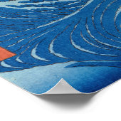 Naruto Whirlpools, provincie Awa, 1855, door Hiros Poster (Hoek)