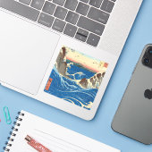 Naruto Whirlpools, provincie Awa, 1855, door Hiros Sticker (Laptop met iPhone)