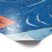 Naruto Whirlpools, provincie Awa door Hiroshige Foto Afdruk (Hoek)